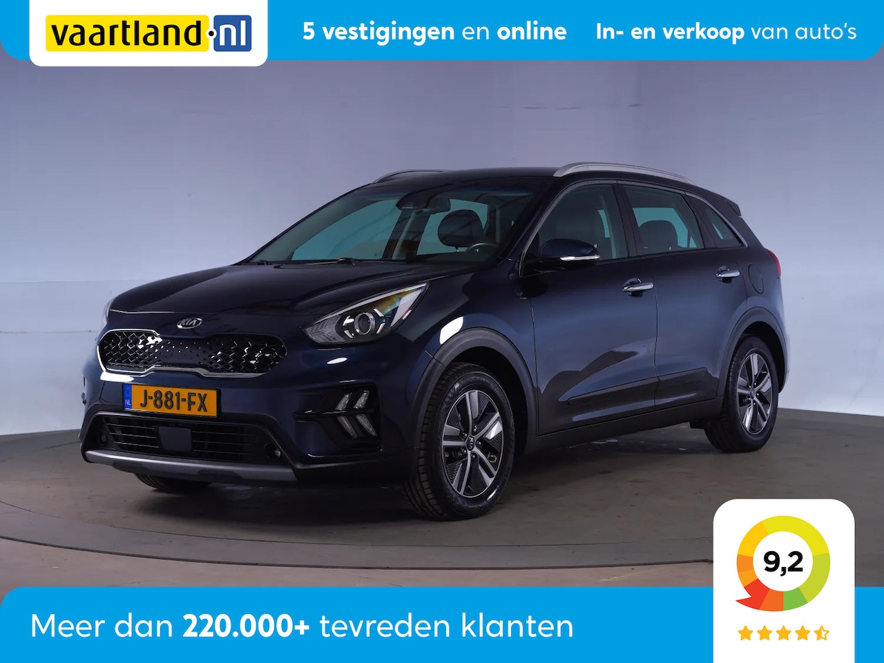 Kia Niro - 1.6 GDi Hybrid DynamicLine [ Navi Trekhaak Apple Carplay/Android Auto Camera ] - AutoWereld.nl