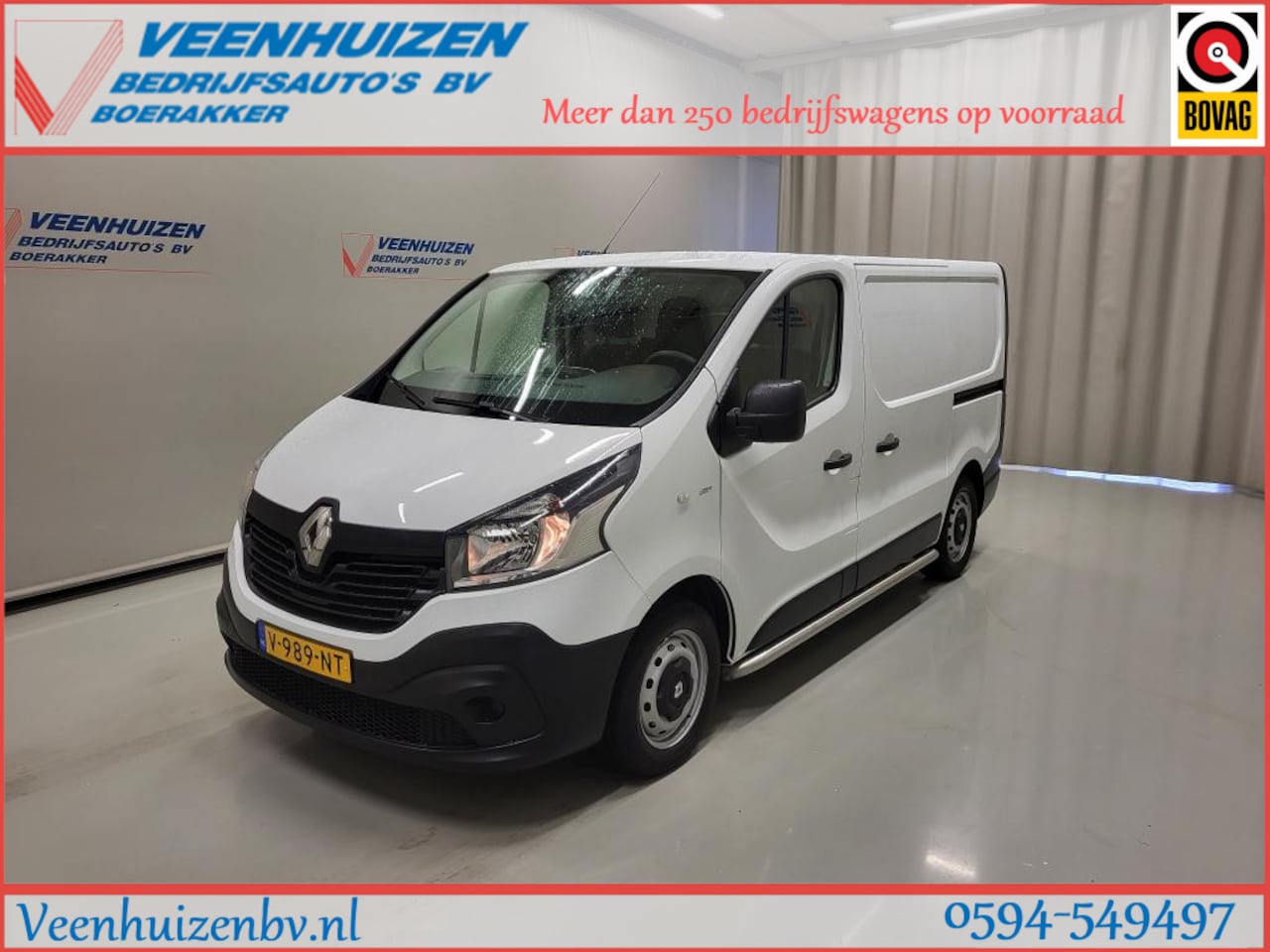 Renault Trafic - 1.6dCi 2X Schuifdeur Kasten inbouw Euro 6! - AutoWereld.nl