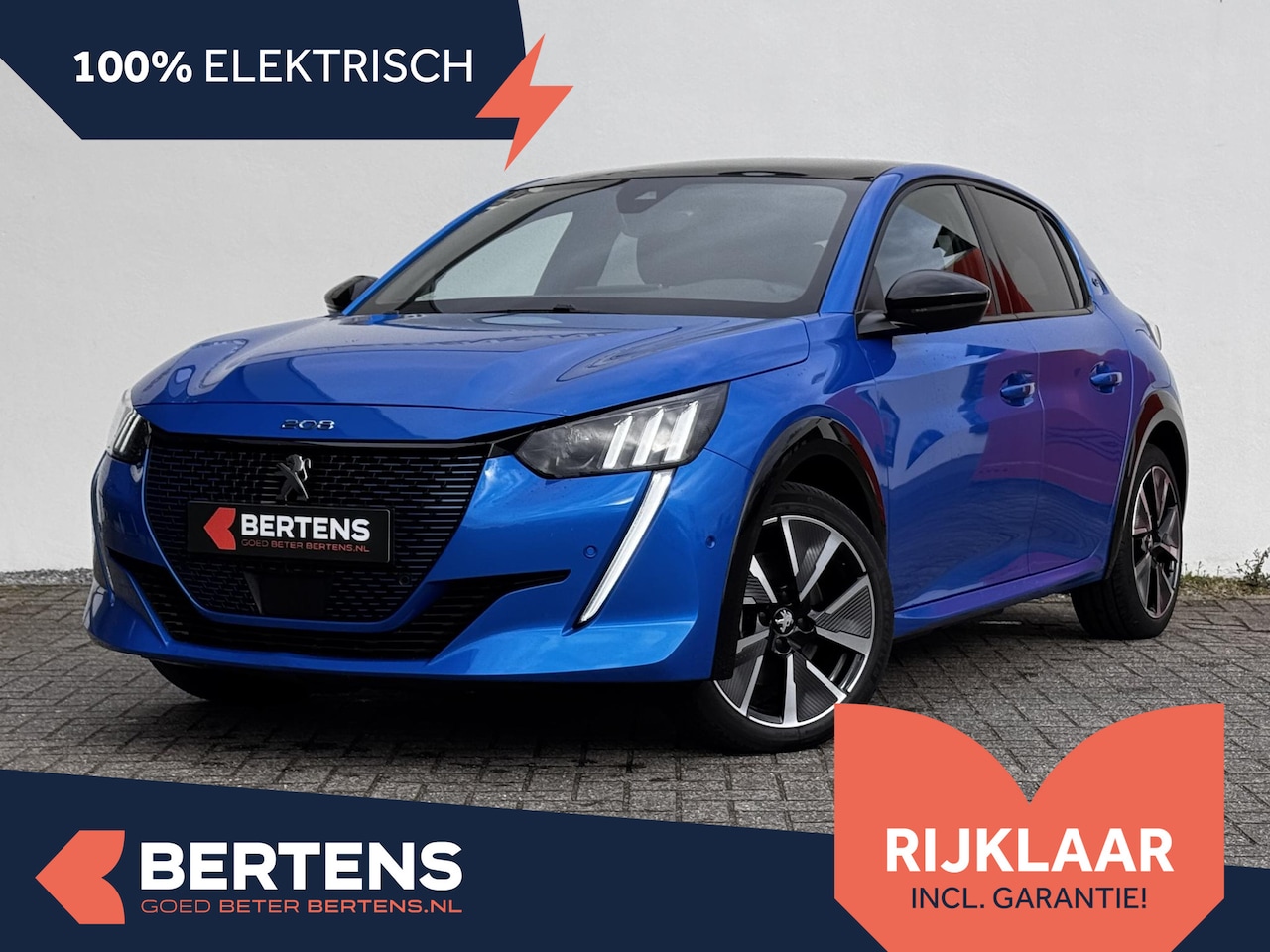 Peugeot e-208 - EV GT Pack 50 kWh | 3-fase | Panorama dak | Zeer compleet!| - AutoWereld.nl