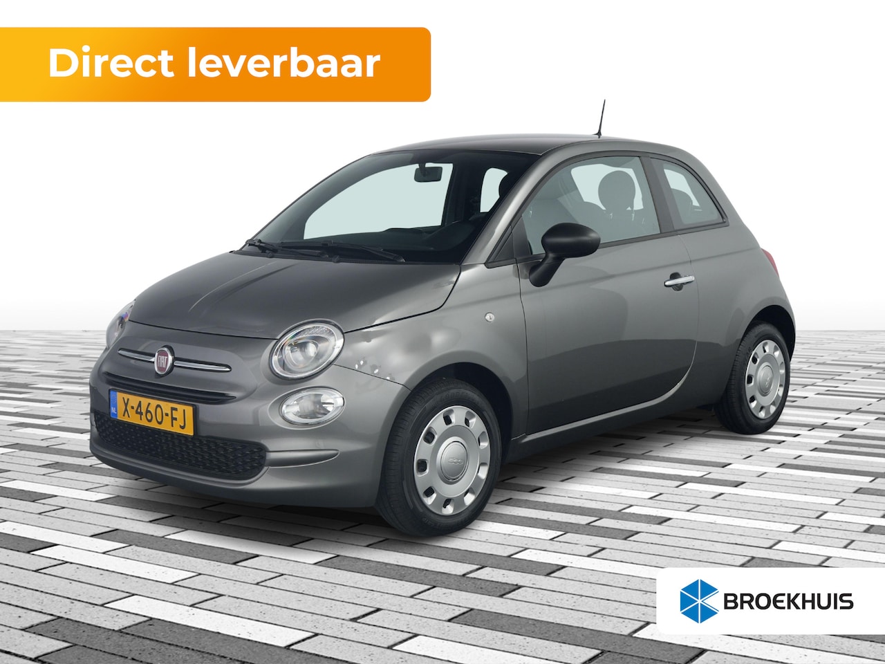 Fiat 500 - 1.0 Hybrid | DAB ontvanger | airco | multimedia-voorbereiding - AutoWereld.nl