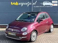 Fiat 500 - 0.9 TwinAir Turbo Lounge *bordeaux *cruise *pano