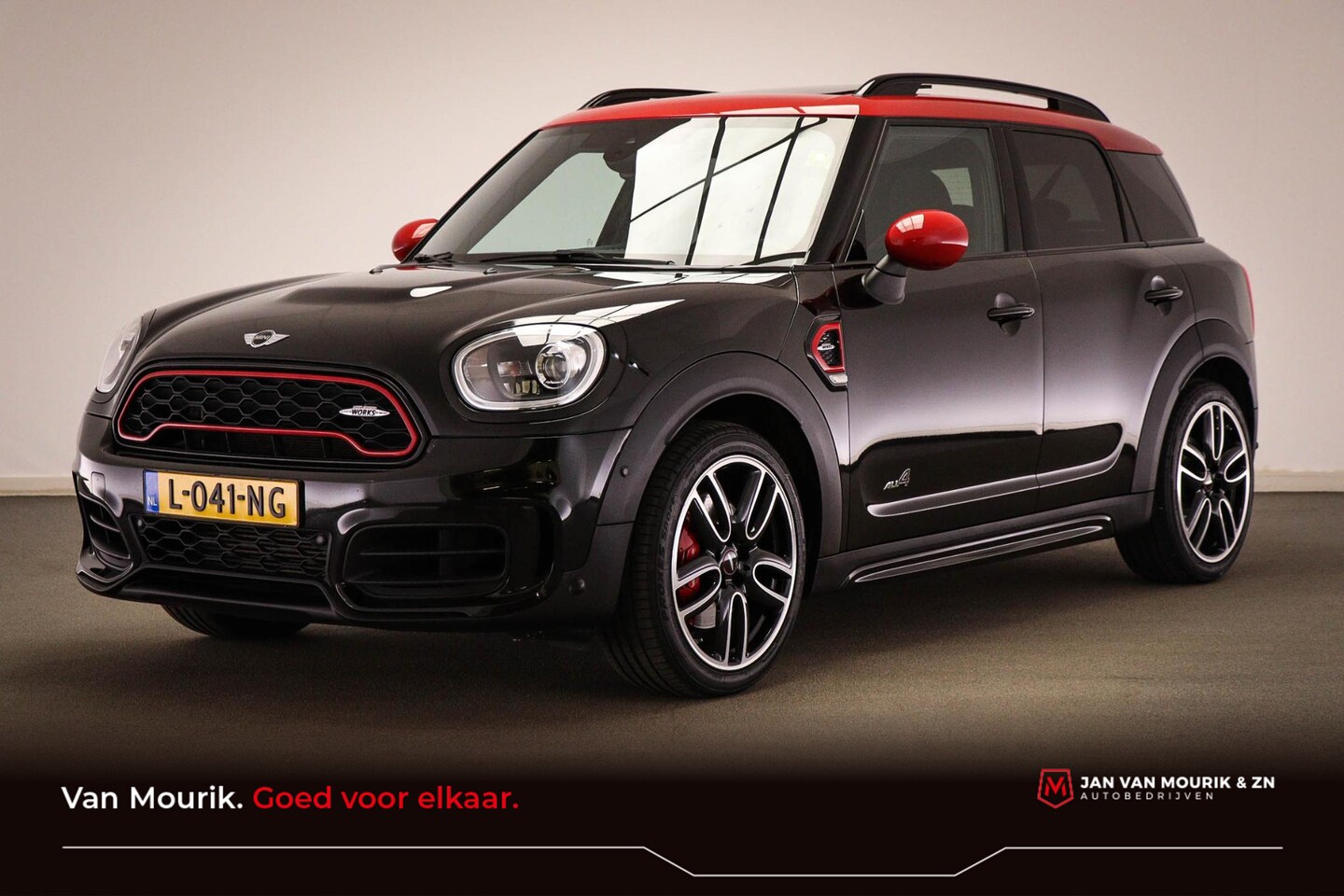 MINI Countryman - Mini 2.0 John Cooper Works ALL4 Chili | PARK ASSIST / WIRED- PACK | PANORAMADAK | APPLE | - AutoWereld.nl