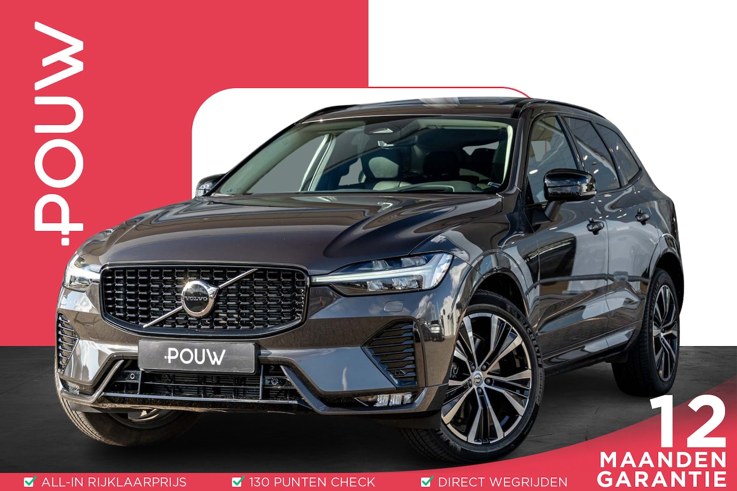 Volvo XC60 - 250pk B5 Ultimate Dark | Leder | Head-up Display | Camera | Panoramadak - AutoWereld.nl