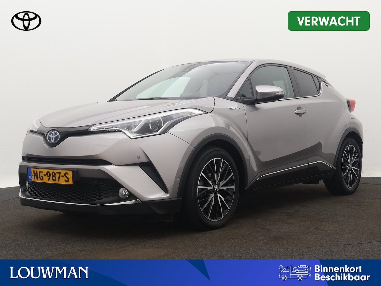 Toyota C-HR - 1.8 Hybrid Executive Automaat | Navigatie | Verwarmde voorstoelen | Afneembare Trekhaak | - AutoWereld.nl