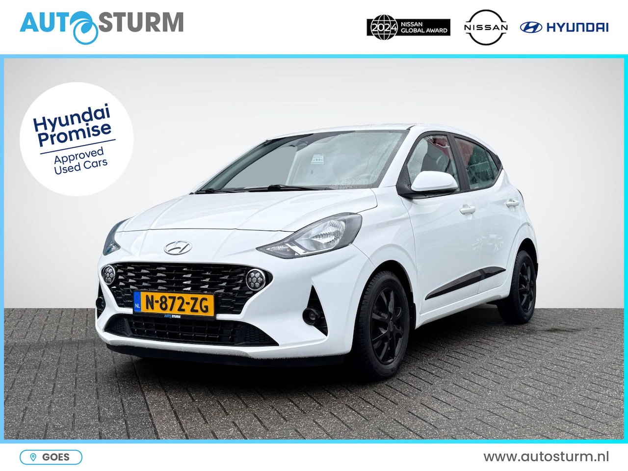 Hyundai i10 - 1.0 Comfort | Trekhaak | Apple Carplay/Android Auto | Cruise Control | Airco | DAB | LM Ve - AutoWereld.nl