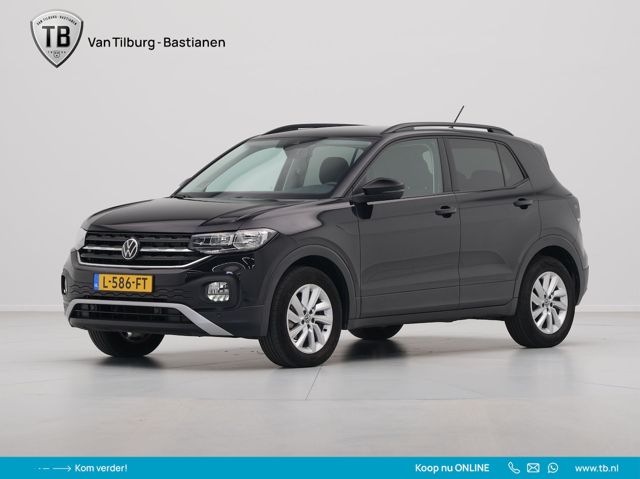 Volkswagen T-Cross - 1.0 TSI 95pk Life Navigatie Trekhaak Clima Lm Velgen - AutoWereld.nl