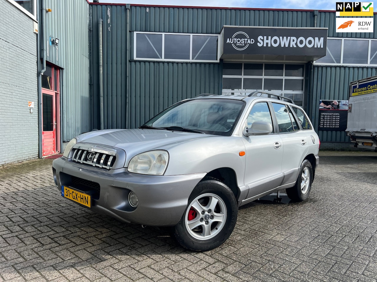 Hyundai Santa Fe - 2.7i-24V 4WD Country Automaat/NL-Auto/NAP/Airco/Trekhaak - AutoWereld.nl