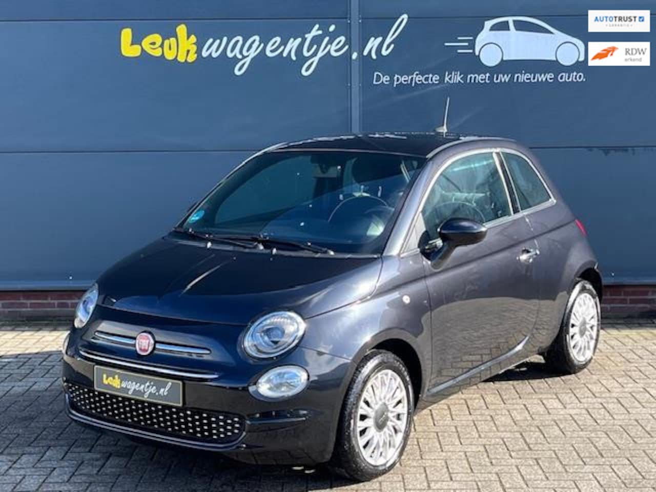 Fiat 500 - 1.2 Lounge *carplay *cruise *recente servicebeurt - AutoWereld.nl