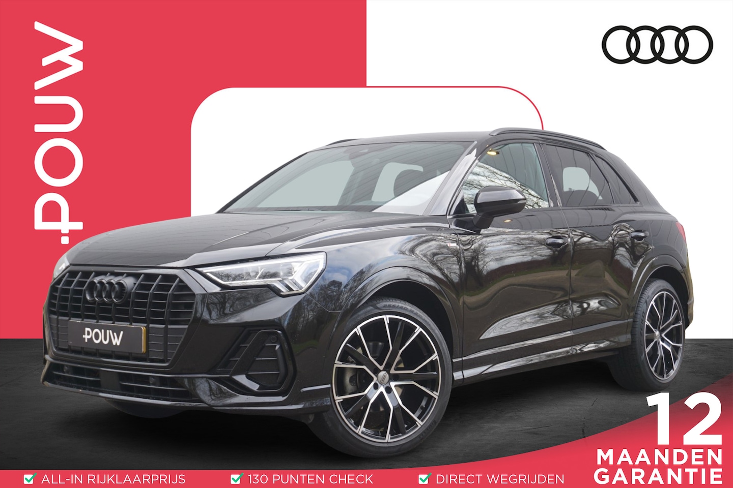 Audi Q3 - 35 TFSI 150pk S-tronic Pro Line S | 20" LMV | Stoelverwarming | Stuurverwarming - AutoWereld.nl