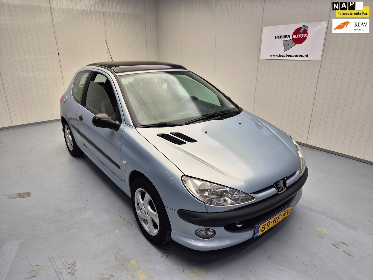 Peugeot 206 - 1.6-16V XS Leer Groot Schuifdak Alu Velgen - AutoWereld.nl