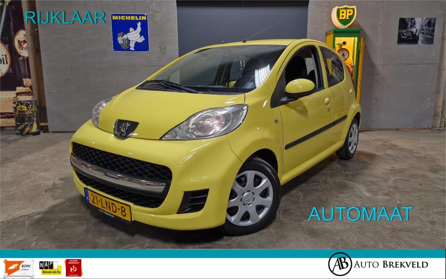 Peugeot 107 - 1.0-12V XS AUTOMAAT 68PK | Elektrisch pakket | Airco | NAP - AutoWereld.nl