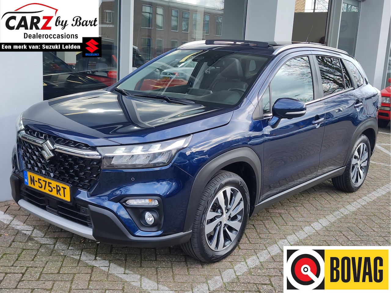 Suzuki S-Cross - 1.4 BOOSTERJET STYLE SMART HYBRID AUT. Open dak | 360 Camera | Stoelverwarming - AutoWereld.nl