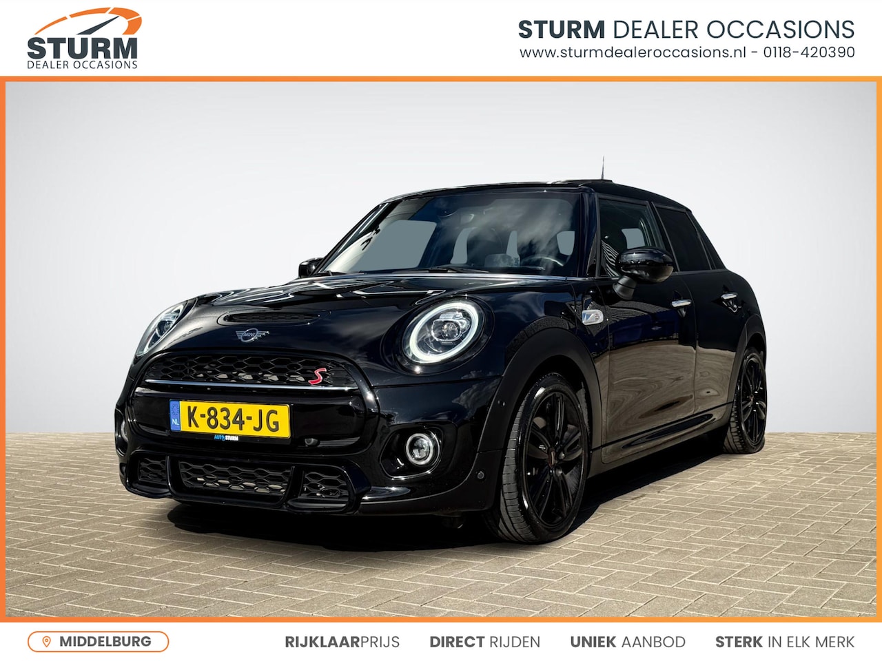 MINI Cooper S - Mini 2.0 Hammersmith | Panoramadak | Vol-Leder | Head-Up Display | Stoelverwarming | Harma - AutoWereld.nl