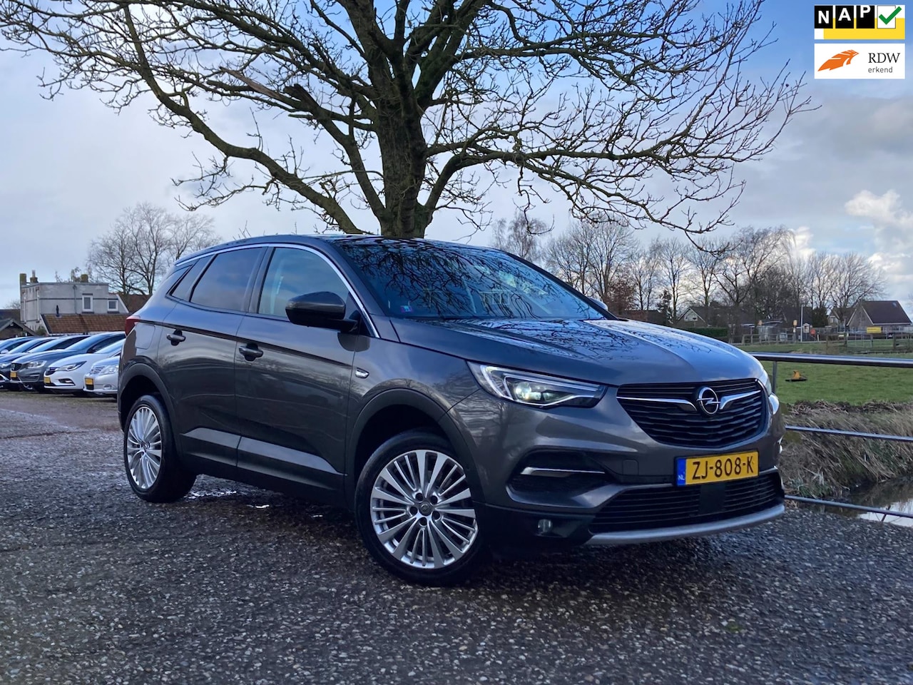 Opel Grandland X - 1.2 Turbo | Automaat + Carplay + Leder + Lane assist + Navi nu €14.975,-!! - AutoWereld.nl