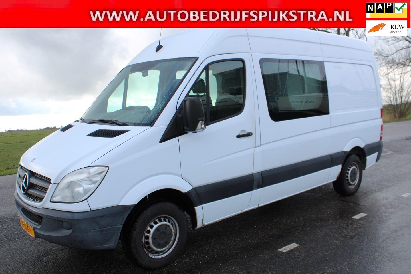 Mercedes-Benz Sprinter - 211CDI // DUBB CAB / 7 PERS / MARGE // - AutoWereld.nl