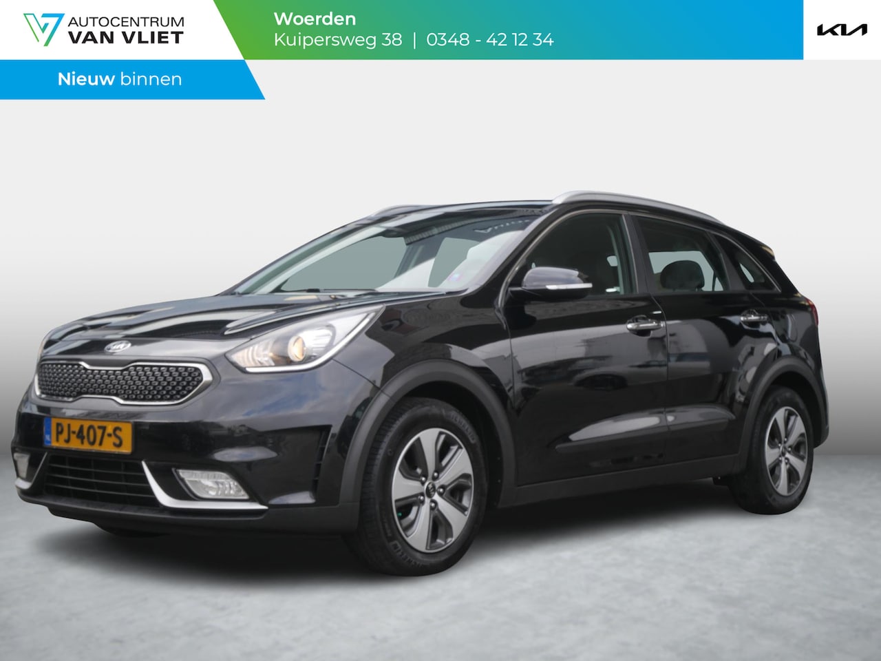 Kia Niro - 1.6 GDi Hybrid DynamicLine | Navi | Camera | Cruise | Clima | - AutoWereld.nl