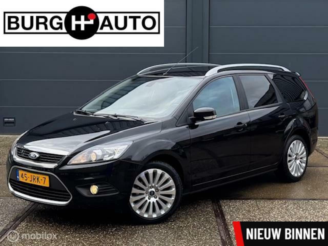 Ford Focus Wagon - 1.8 Titanium Flexi Fuel - ECC - CRUISE CONTROLE - LMV - NAVI - AFL - ELEKTR. RAMEN + SPIEG - AutoWereld.nl