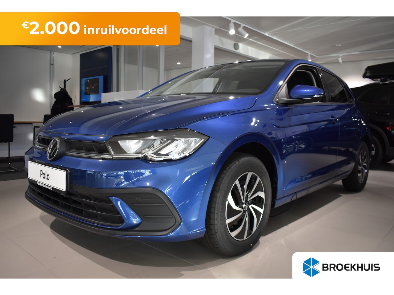 Volkswagen Polo - 1.0 TSI 95 5MT Life Edition Inclusief €2000,- inruilvoordeel + €1500,- korting | 'App-Conn - AutoWereld.nl