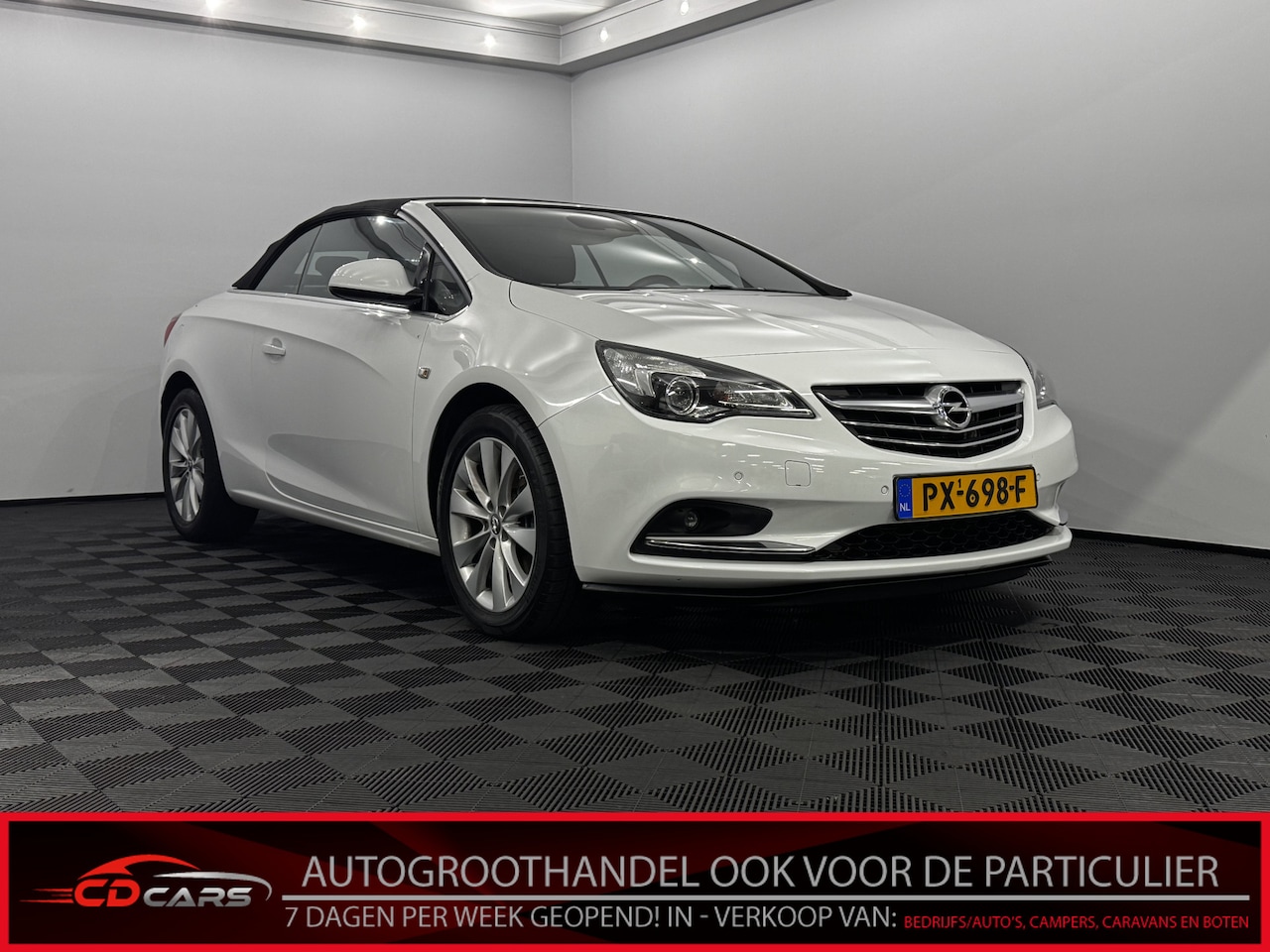 Opel Cascada - 1.4 Turbo ecoFLEX Innovation Airco, Navi, Parkeersensoren, Stoelverwarming, Cruise control - AutoWereld.nl