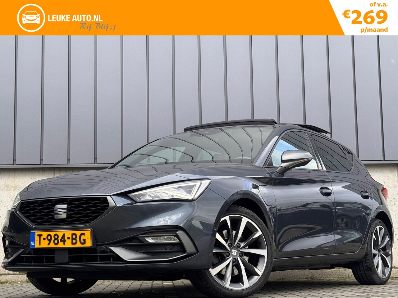 Seat Leon - 1.4 TSI 204PK eHybrid FR Pano Memory Camera - AutoWereld.nl