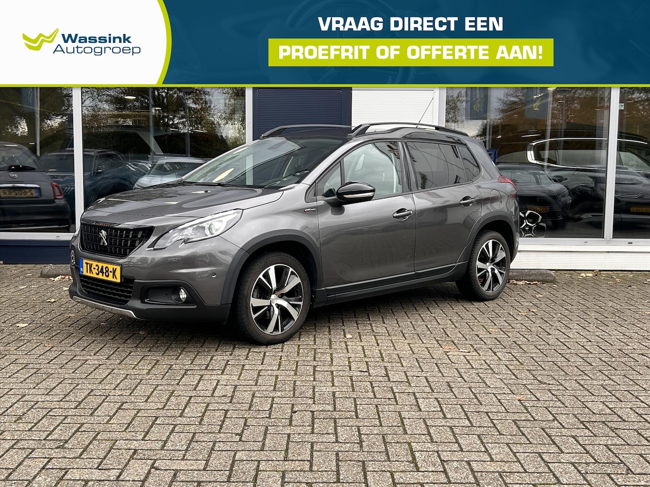 Peugeot 2008 - 1.2PT 110PK GT-line, Airco | Navigatie | Parkeercamera achter | Panorama dak | Lichtmetaal - AutoWereld.nl