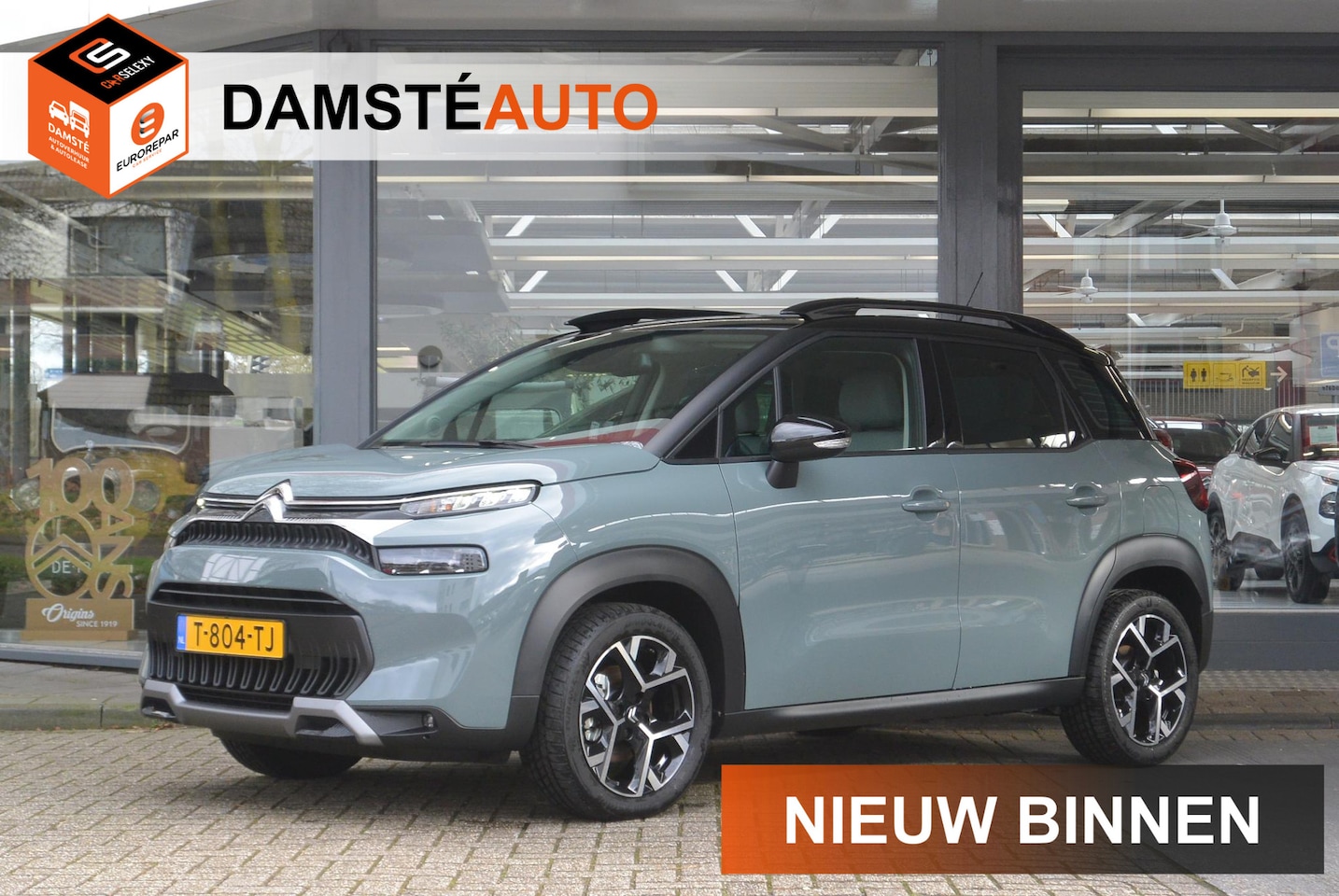 Citroën C3 Aircross - PureTech 110pk Shine Pack │ Panoramisch schuif- kanteldak │ Grip Control & Hill Descent As - AutoWereld.nl