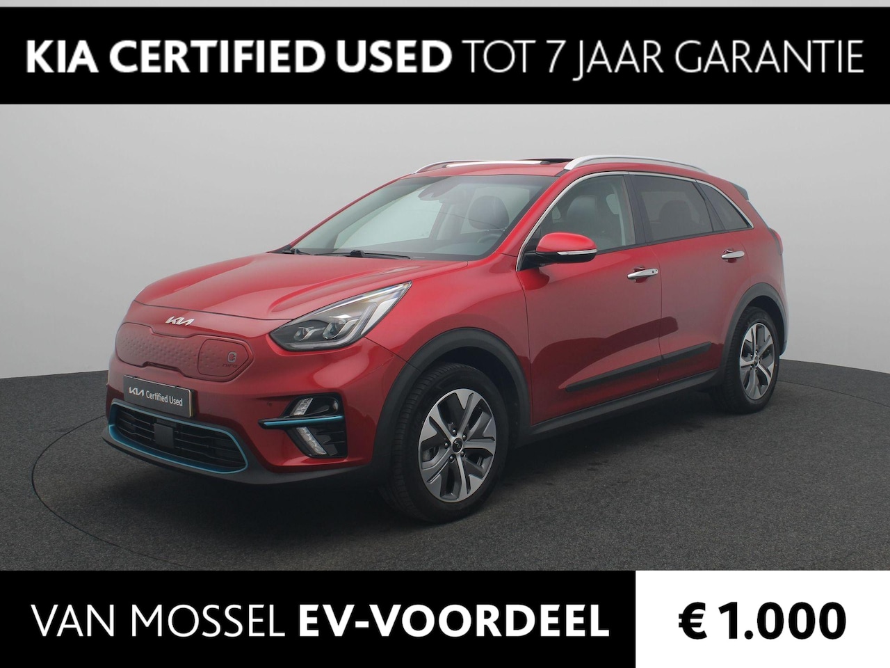 Kia e-Niro - ExecutiveLine 64 kWh | LED | Stoelverwarming | Stoelkoeling | Navigatie | Apple Carplay - - AutoWereld.nl