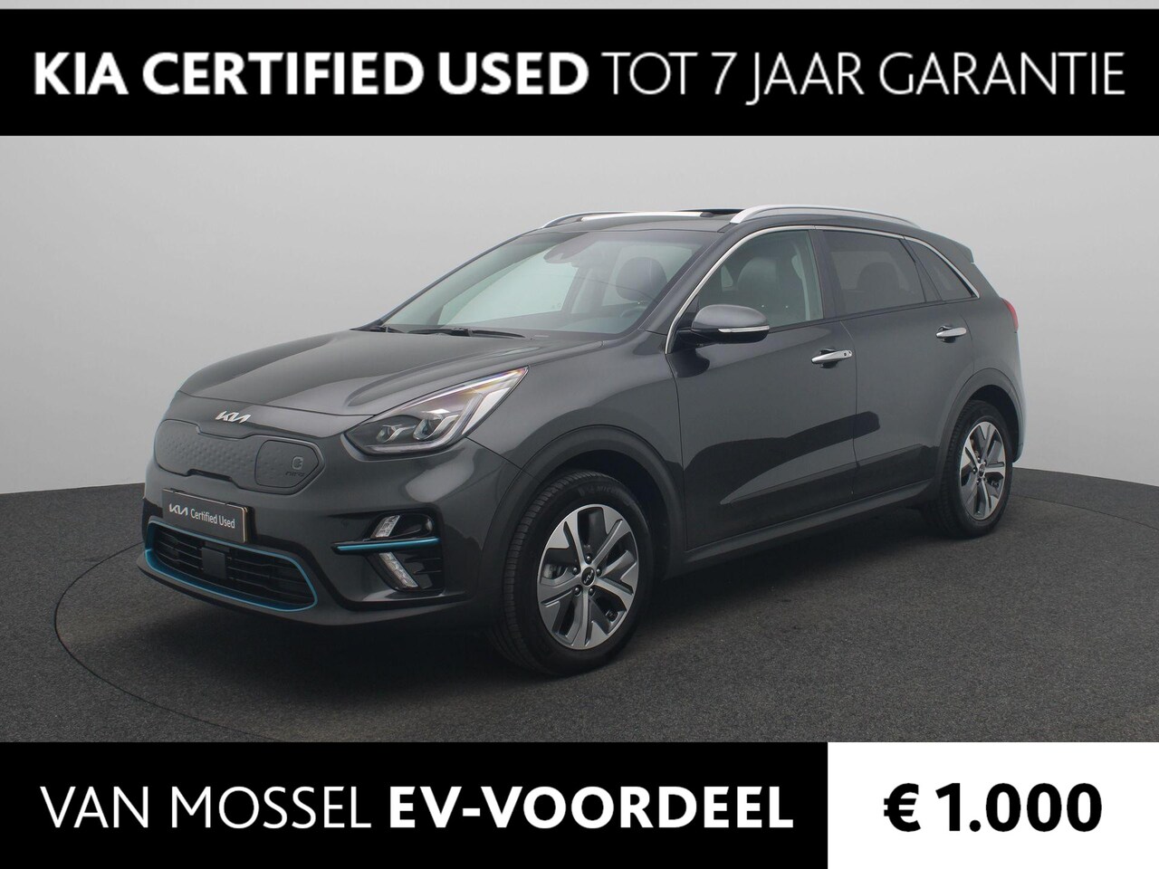 Kia e-Niro - ExecutiveLine 64 kWh Leder | Stoelverwarming | Navi | Camera | Cruise | Clima | 3-Fase - AutoWereld.nl