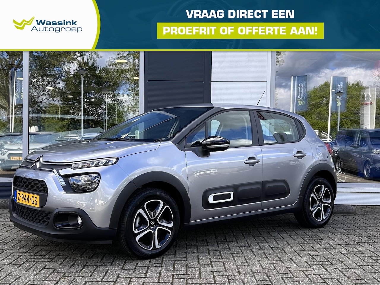 Citroën C3 - 1.2 PureTech 83pk Plus | Parkeersensoren | Navigatie | Apple Carplay & Android Auto | Clim - AutoWereld.nl