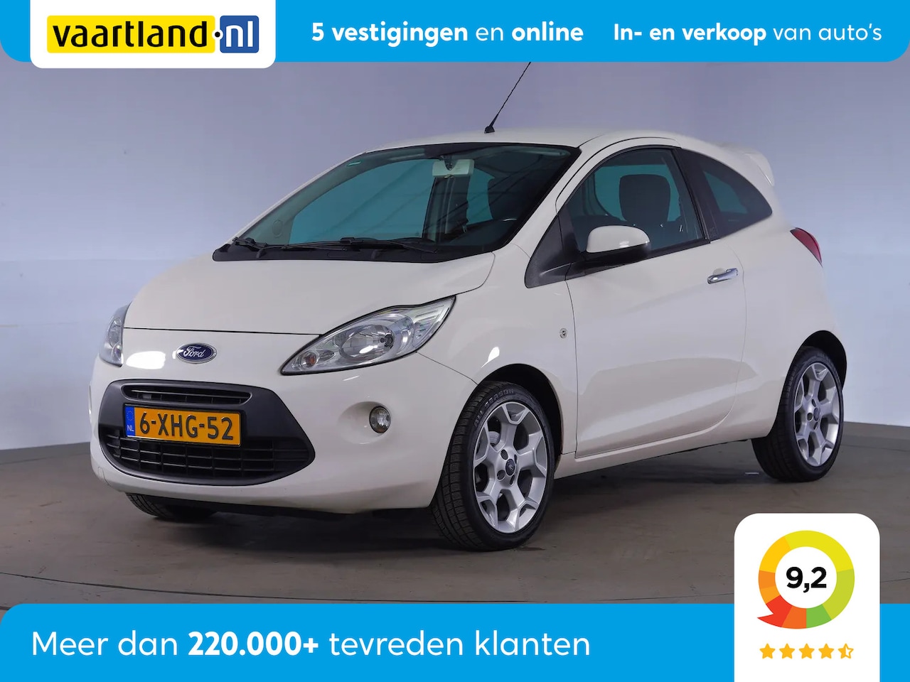 Ford Ka - 1.2 titanium X[Airco Lichtmetalen Velg Elektrisch Raam] - AutoWereld.nl