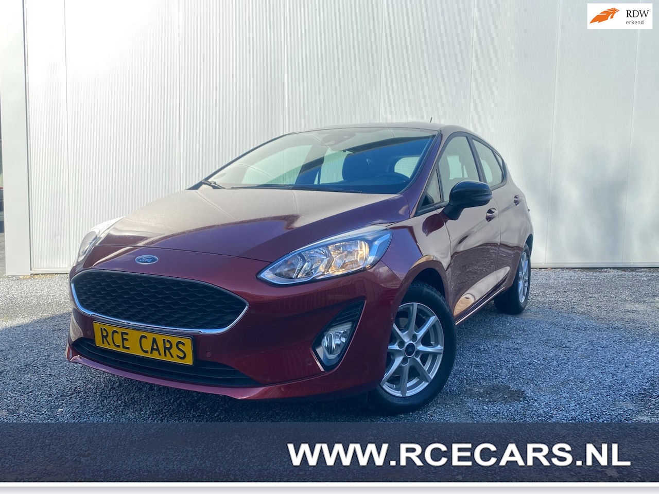 Ford Fiesta - 1.0 EcoBoost Red Edition| Carplay|Stoel-stuurverw|Camera|Cruise|Clima|Blueth|PDC|Lane assi - AutoWereld.nl