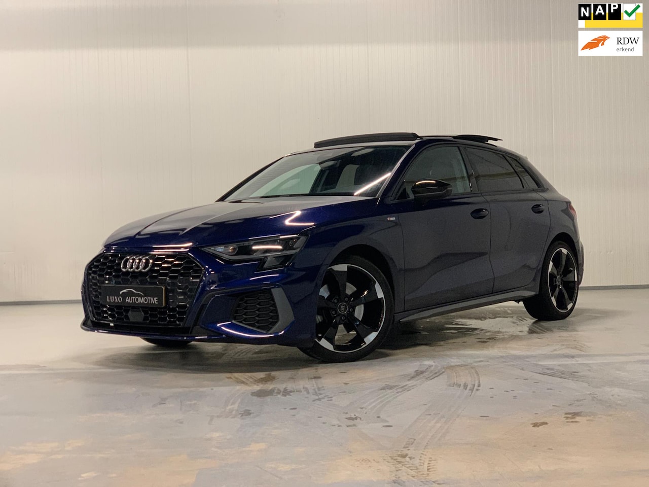 Audi A3 Sportback - 35 TFSI S edition | PANO | S-LINE | BLACK OPTIC | MILD HYBRIDE - AutoWereld.nl