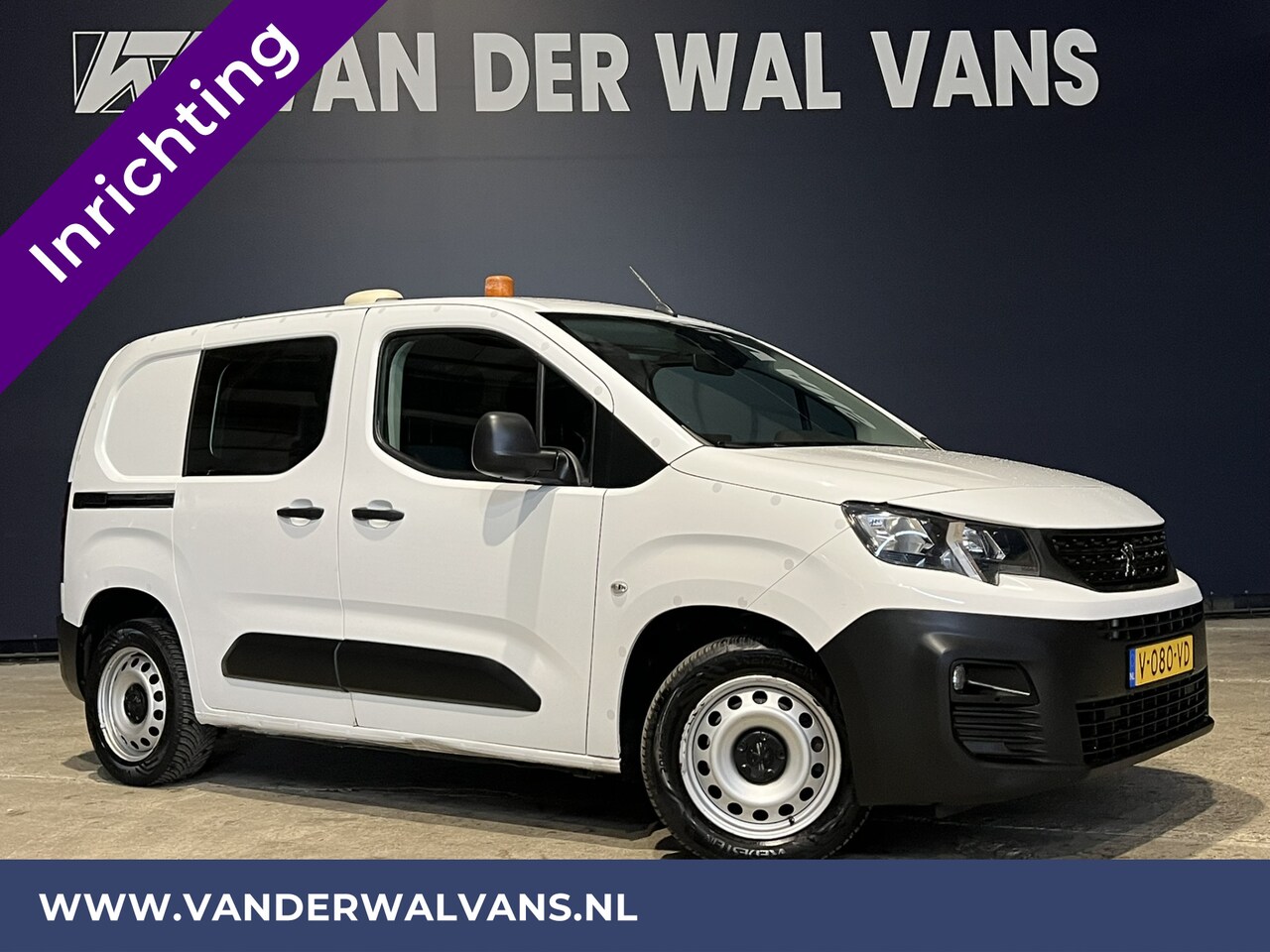 Peugeot Partner - 1.6 BlueHDI 100pk L1H1 inrichting Euro6 Airco | Apple Carplay | Trekhaak | Cruisecontrol | - AutoWereld.nl