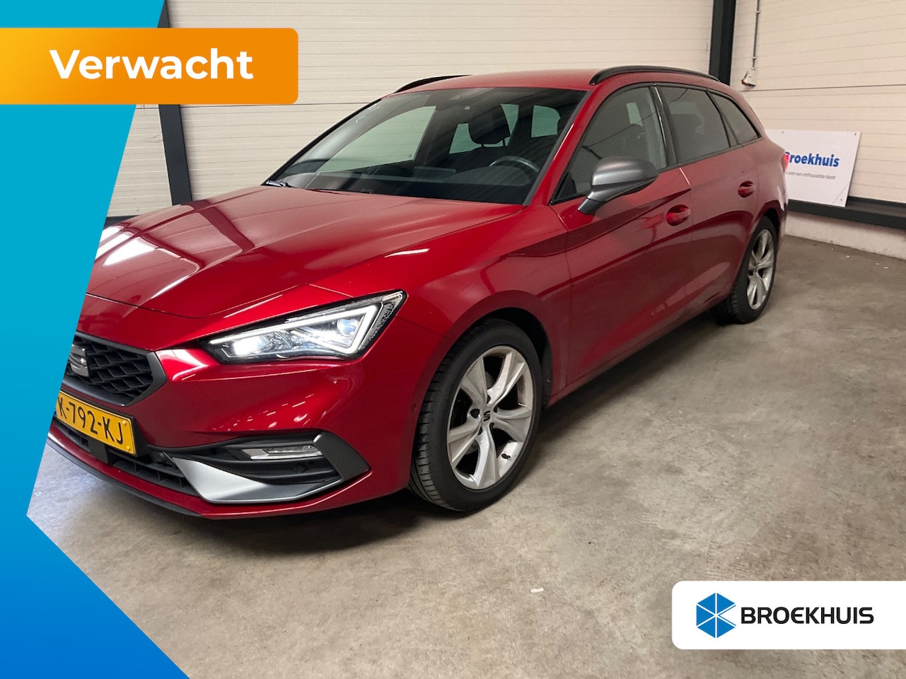 Seat Leon Sportstourer - 1.5 TSI 150 pk FR Launch Edition | Trekhaak uitklapbaar | Dodehoek detectie | Navigatie | - AutoWereld.nl