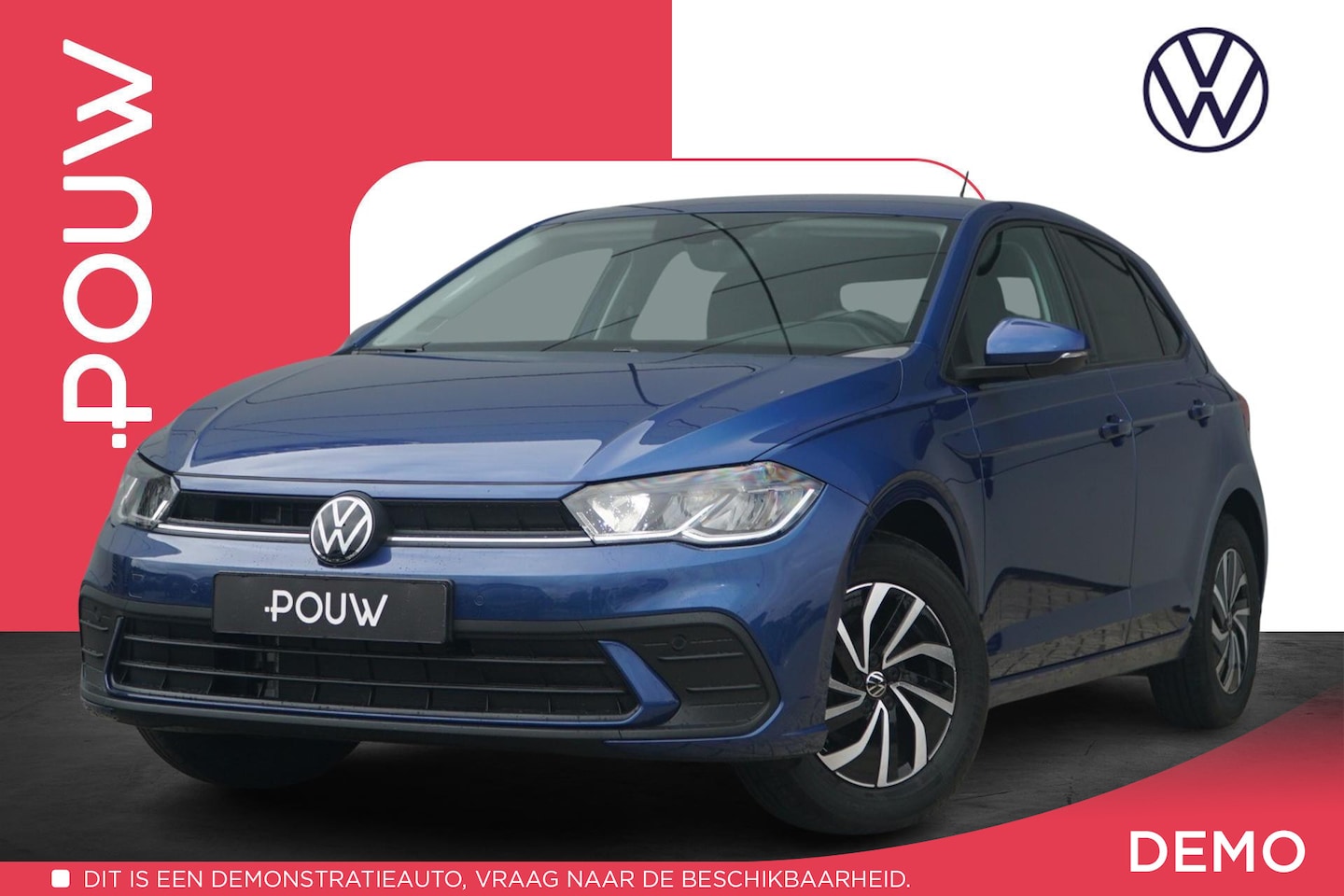 Volkswagen Polo - 1.0 TSI 95pk Life Edition | Achteruitrijcamera | 15" LM Velgen | Apple Carplay / Android A - AutoWereld.nl