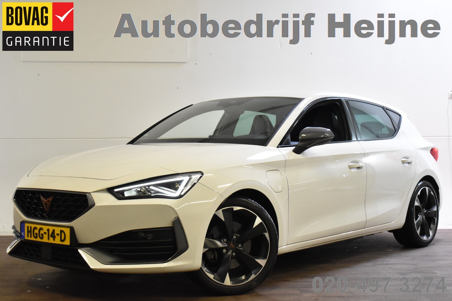 CUPRA Leon - e-HYBRID 204PK DSG BUSINESS SPORT NAVI/LED/STUURW VERW. - AutoWereld.nl