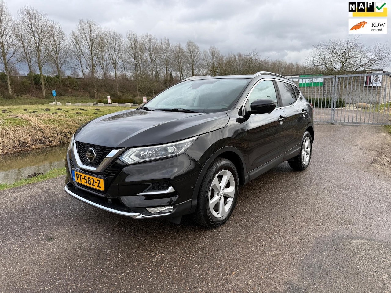 Nissan Qashqai - 1.2 Business Edition Airco 360 Camera Leder Panoramadak Trekhaak Nieuwe Apk 184.000 km Nap - AutoWereld.nl