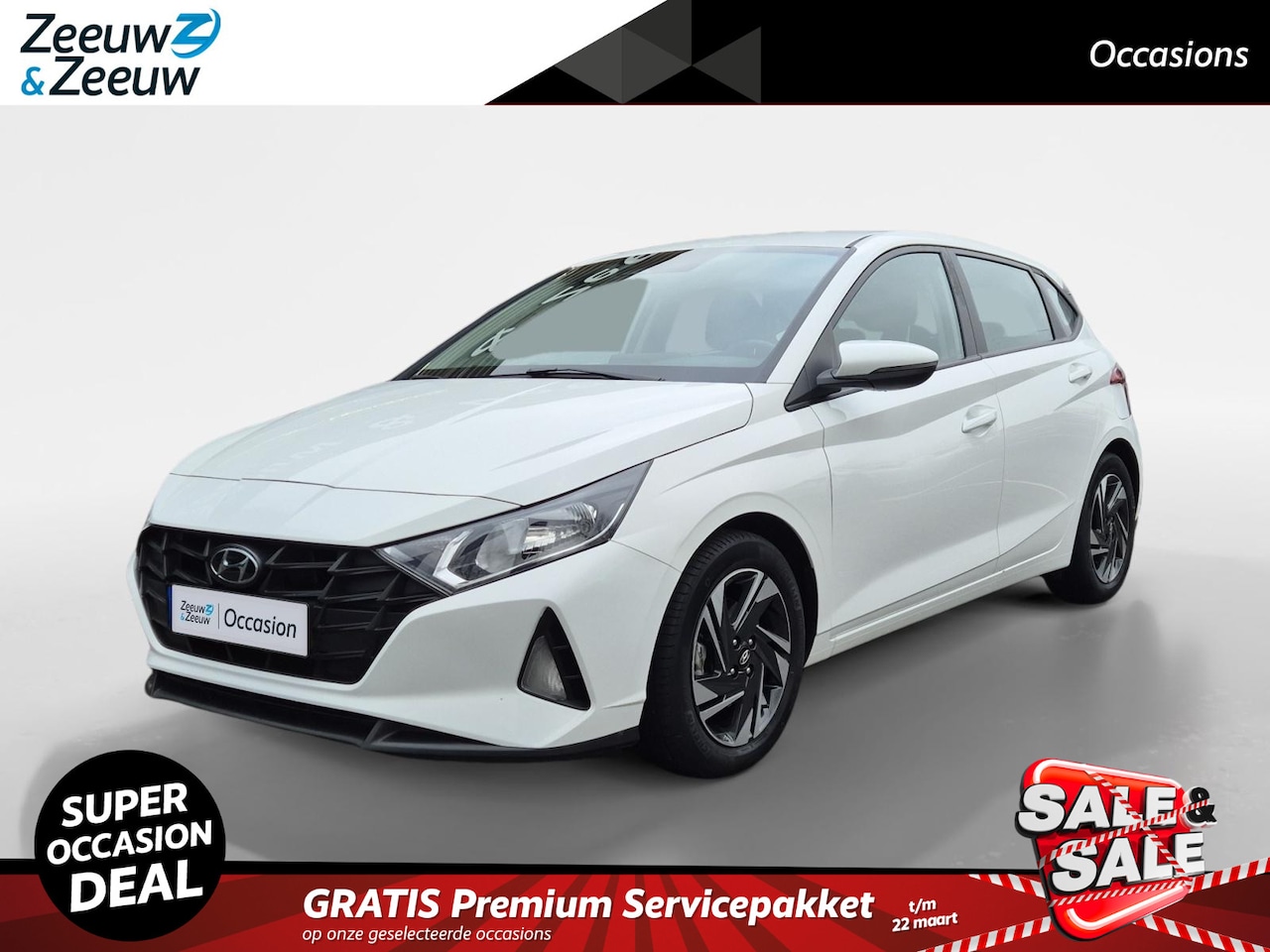 Hyundai i20 - 1.0 T-GDI Premium | Airco | Navi | Camera | LM Velgen | Stoelverwarming | Stuurverwarming - AutoWereld.nl