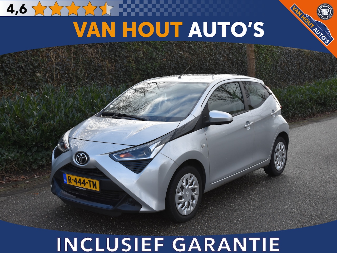 Toyota Aygo - 1.0 VVT-i x-joy | TREKHAAK | AIRCO | CAMERA - AutoWereld.nl