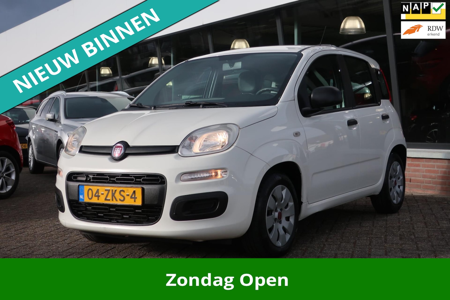 Fiat Panda - 0.9 TwinAir Pop AIRCO_DEALER ONDERHOUDEN. - AutoWereld.nl