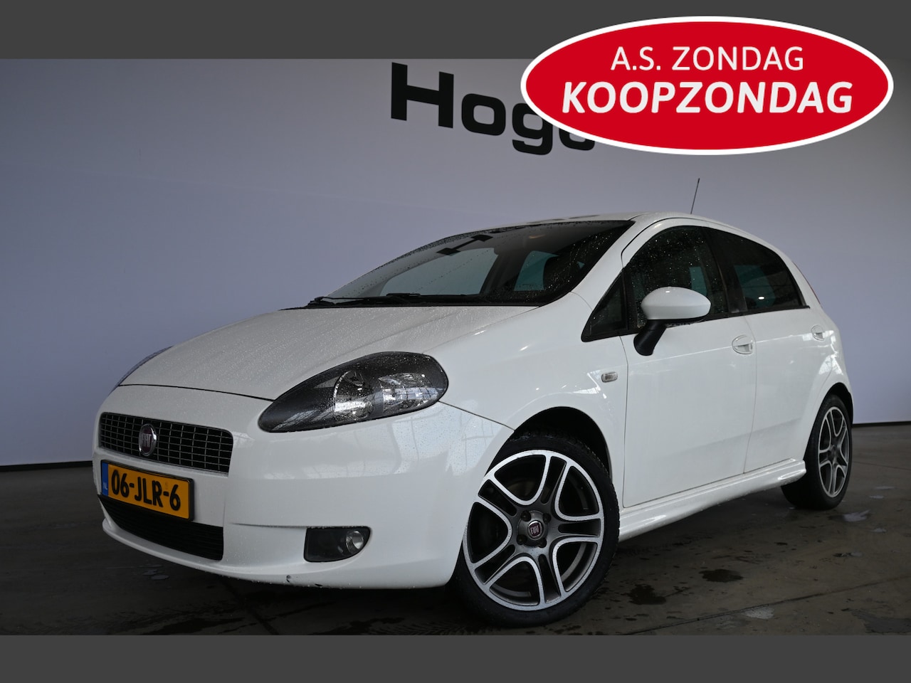 Fiat Grande Punto - 1.4-16V Sport Clima Cruise Control Lichtmetaal All in Prijs Inruil Mogelijk! - AutoWereld.nl