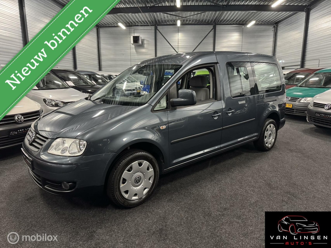 Volkswagen Caddy Maxi - 1.6 Comfortline 7p. Clima|Stoelverw|4S - AutoWereld.nl