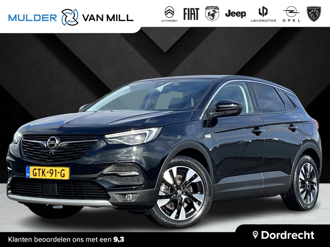 Opel Grandland X - 1.6 Turbo HYbrid4 300pk 4x4 Elegance |AGR-COMFORTSTOEL|KEYLESS ENTRY|360° CAMERA|ELEK. ACH - AutoWereld.nl