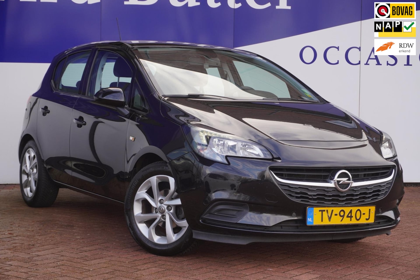 Opel Corsa - 1.4 Online Edition / Navigatie / ParkeerHulp / Cruise / Airco / = DEALER ONDERHOUDEN !! - AutoWereld.nl