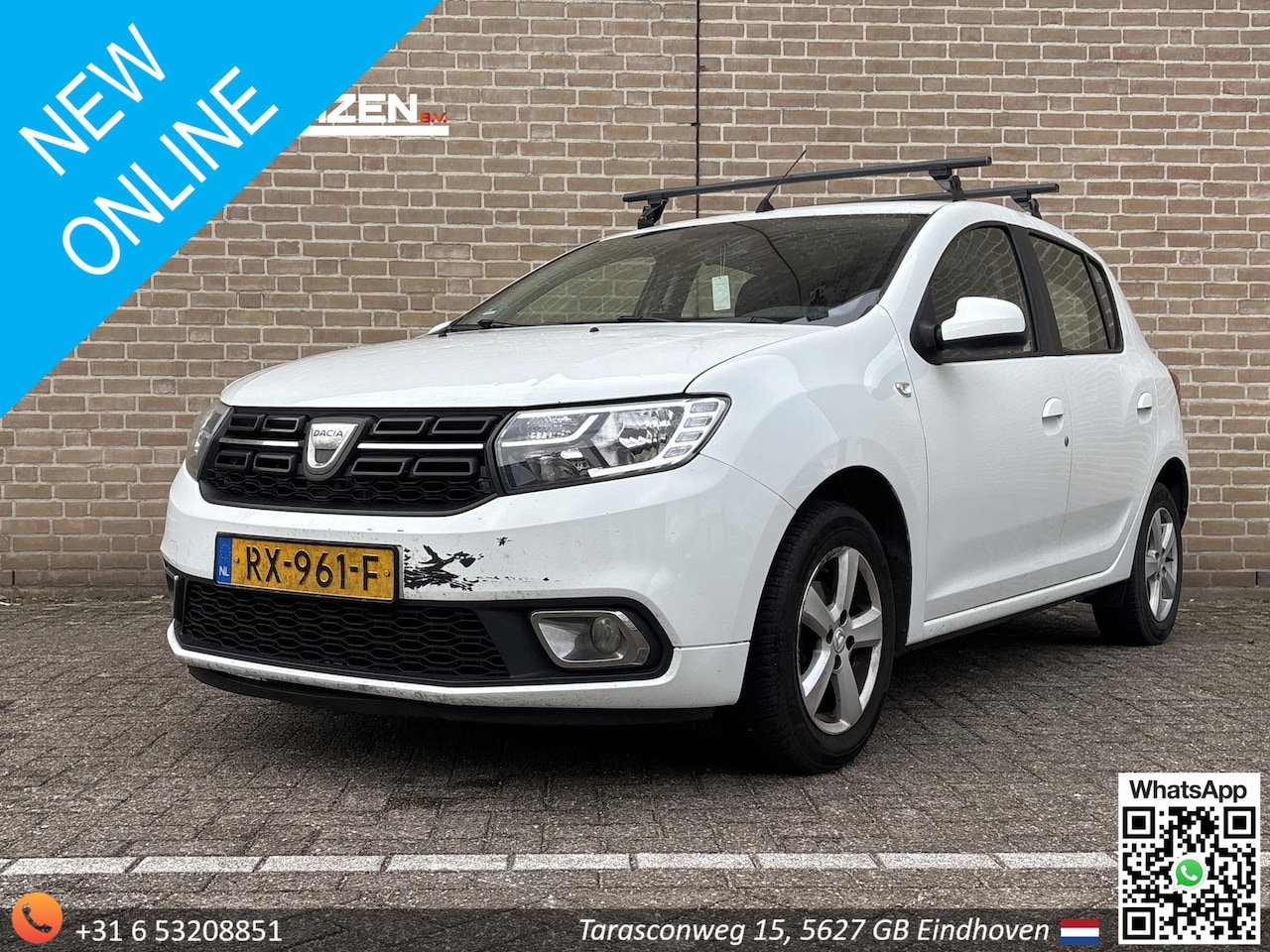 Dacia Sandero - 0.9 TCe Bi-Fuel Ambiance | Airco | Cruise | Trekhaak | PDC | Dakdragers | - AutoWereld.nl