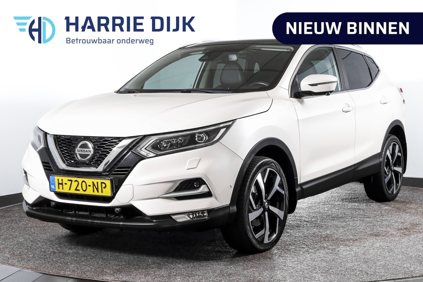 Nissan Qashqai - 1.3 140 PK DIG-T Tekna | Pano | Cruise | Stoel-+ Voorraamverw. | PDC | 360 Camera | NAV + - AutoWereld.nl