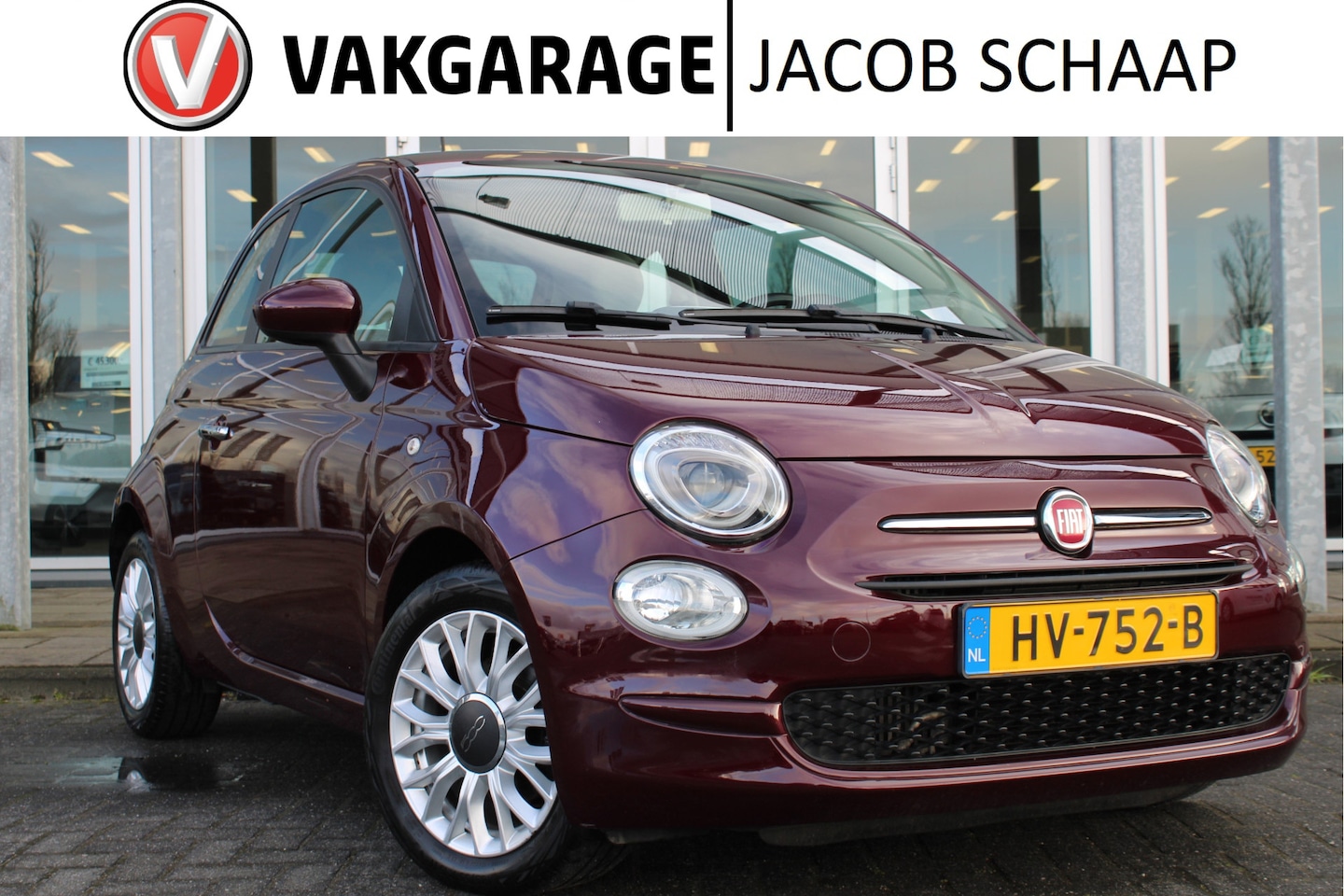 Fiat 500 - 0.9 TwinAir Turbo Popstar | AUTOMAAT | Bluetooth | Telefoon | Airco - AutoWereld.nl