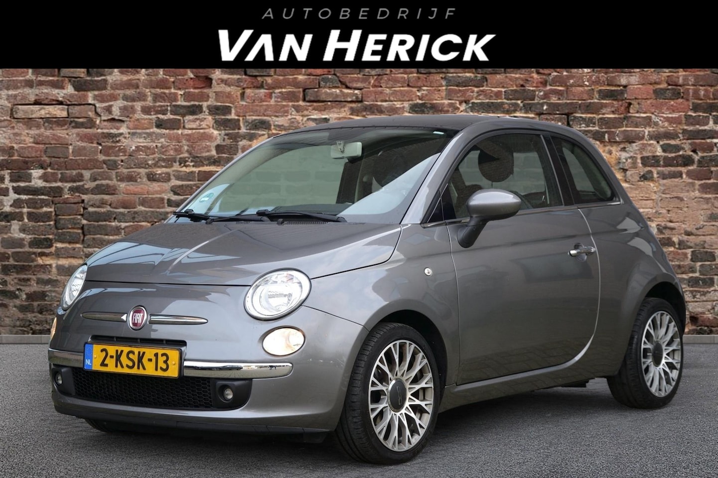 Fiat 500 - 0.9 TwinAir Lounge | Pano-dak | Airco | LM Velgen - AutoWereld.nl