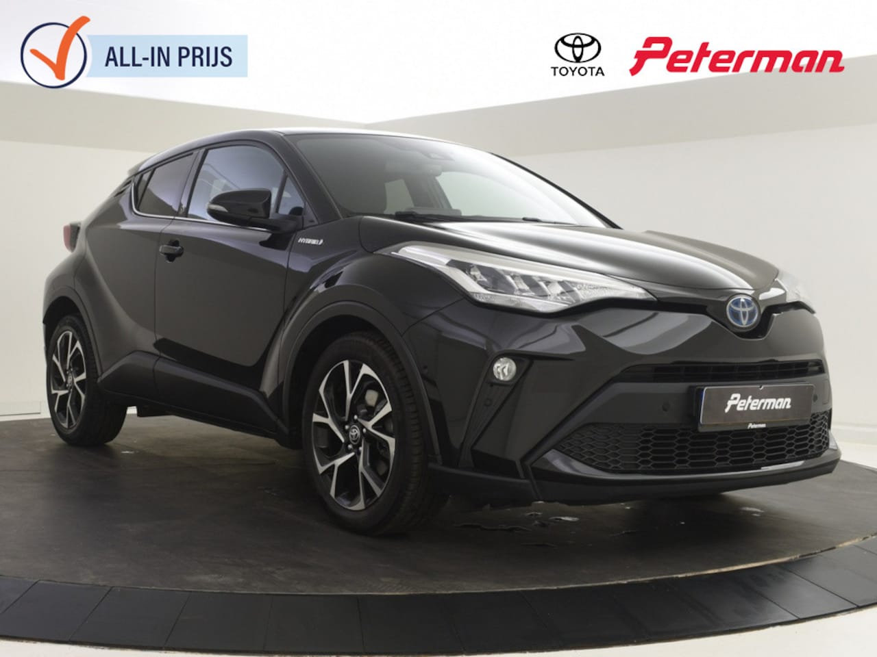 Toyota C-HR - 1.8 Hybrid Bi-Tone | Parkeersensoren V+A | Stuur en Stoelverwarm - AutoWereld.nl