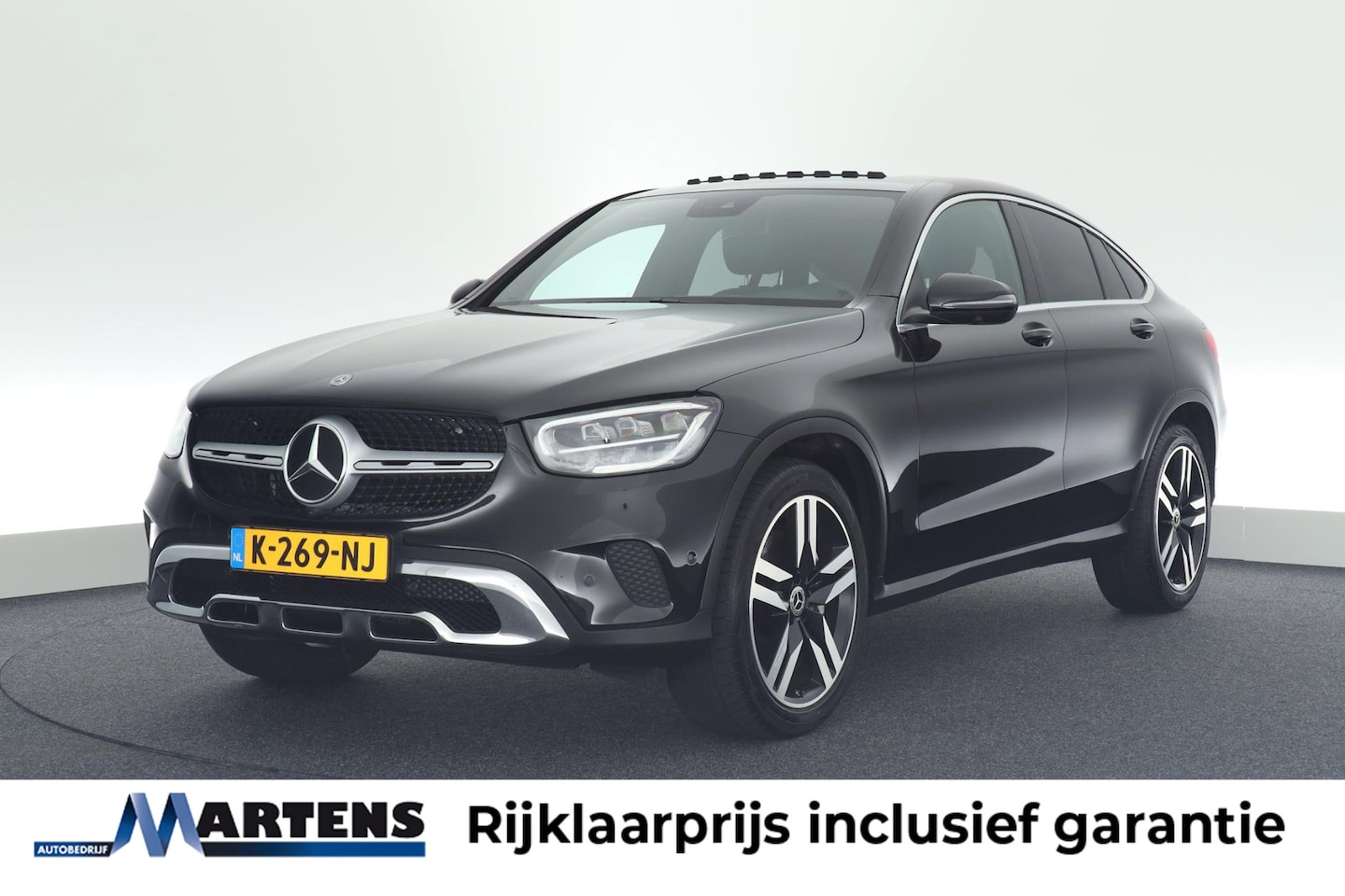 Mercedes-Benz GLC-klasse Coupé - 220d 194pk 4MATIC Premium AMG-Line Trekhaak Camera Burmester Schuif-/kanteldak Navigatie - AutoWereld.nl